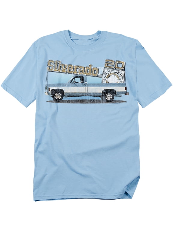 Chevrolet T-Shirt Old Silverado Sketch Unisex Graphic Tee For Men & Women