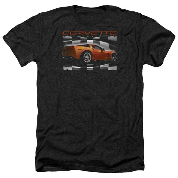 Chevrolet - Orange Z06 Vette - Heather Short Sleeve Shirt - Small