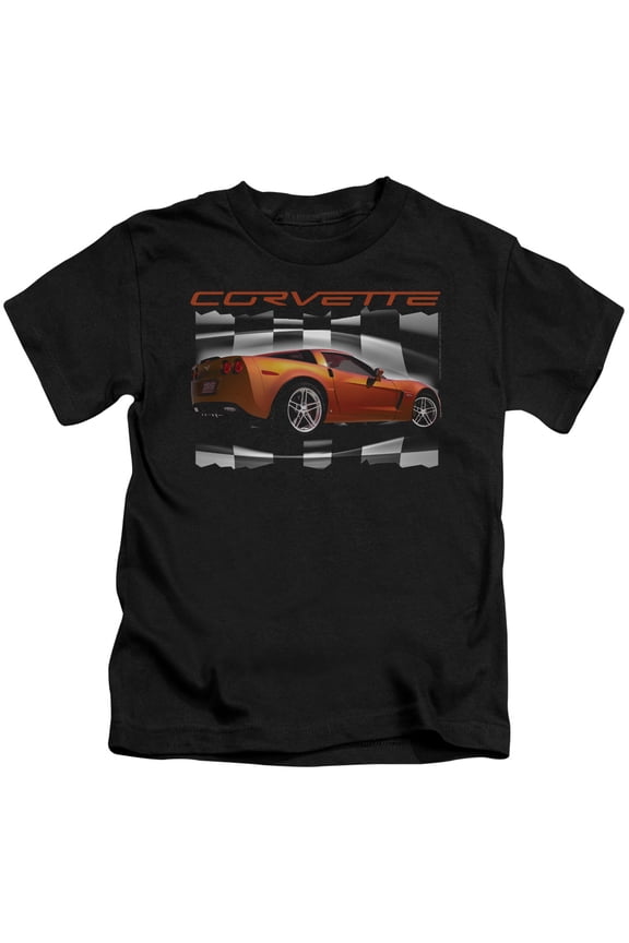Chevrolet - Orange Z06 Vette - Juvenile Short Sleeve Shirt - 7