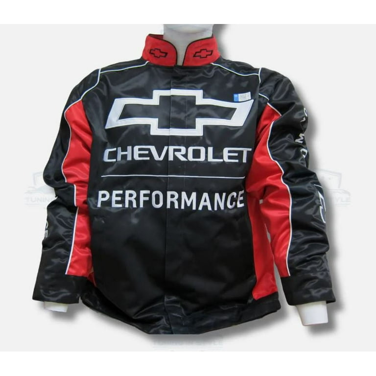 ヴィンテージ品‼️ Chevrolet Racing ジャケット 黒/赤 Chevrolet Performance Automotive Racing Windbreaker Jacket