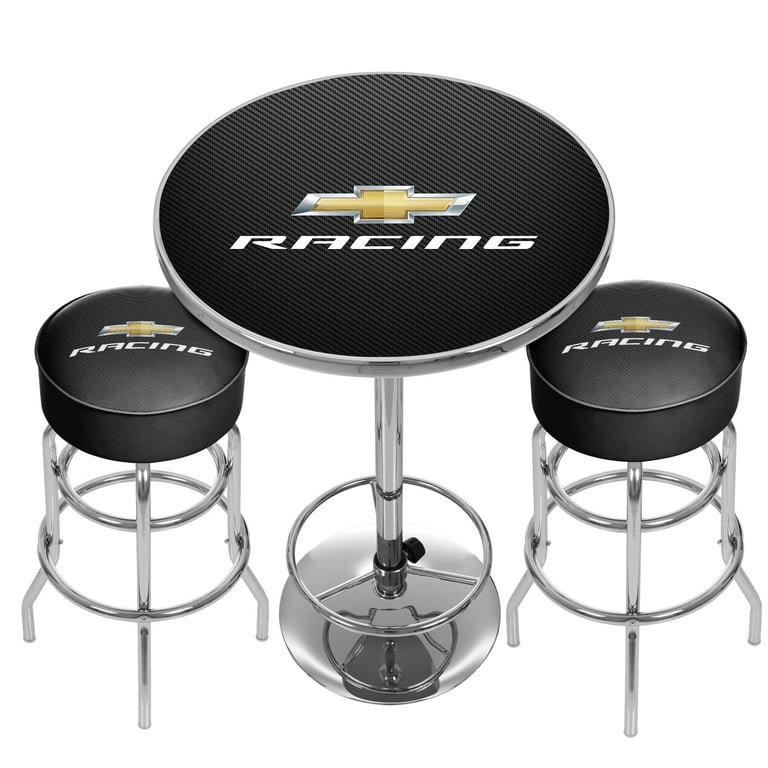 Chevy Gold Chevy Shop Stool Free Shipping! Trademark Gameroom