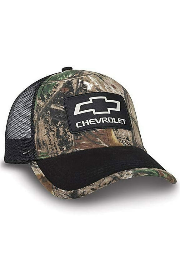 Chevrolet Realtree Patch Camo Mesh Baseball Cap