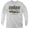 thumbnail image 1 of Chevrolet Retro Corvair Youth Long Sleeve T-Shirt Athletic Heather, 1 of 1