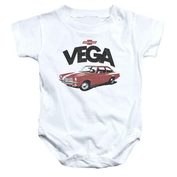 Chevrolet Rough Vega Infant Snapsuit White