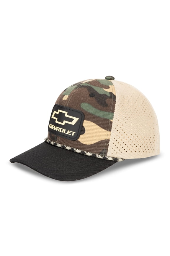 889155 Rubber Patch Camo Rope Hat