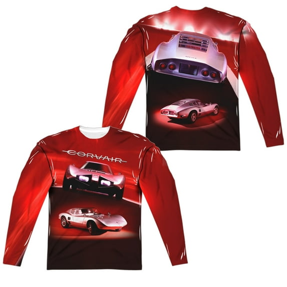 Chevrolet - Silver Bullet (Front/Back Print) - Regular Fit Long Sleeve Shirt - Medium