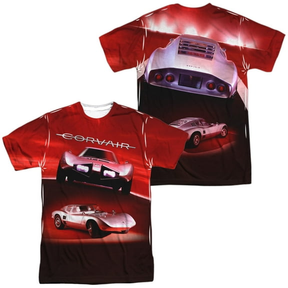 Chevrolet Silver Bullet Unisex Adult Sublimated Costume T Shirt (Front/Back), Medium