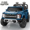 thumbnail image 1 of Ford F150 Raptor 24V Powered Ride on Cars for Kids, Extra large Real 2 Seater Ride on Toys with Remote Control, Bluetooth, LED, Truck Storage, Electric Vehicles Ride on Truck for Boys Girls Gifts, 1 of 7