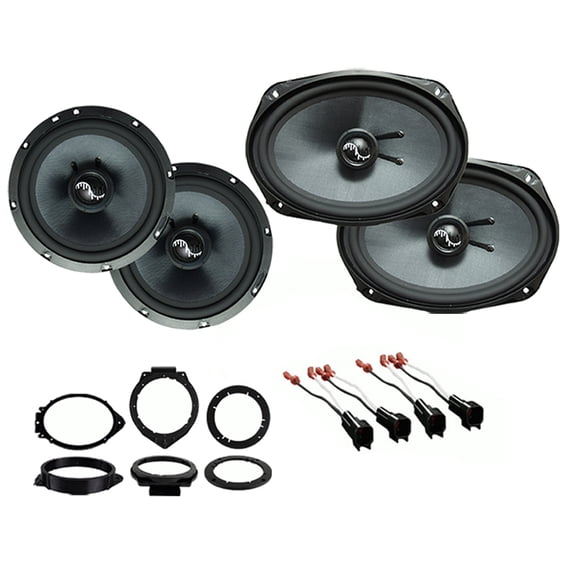 Chevrolet Silverado 1500 Crew 14-18 Premium Speaker Upgrade Harmony C69 C65