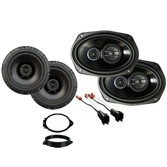 Chevrolet Silverado 1500 Ext Cab 14-18 Factory Speaker Upgrade Harmony R69 R65