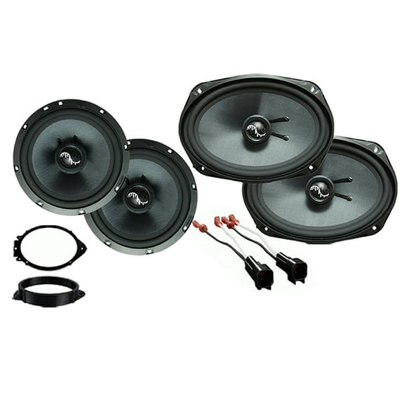 Chevrolet Silverado 1500 Ext Cab 14-18 Premium Speaker Upgrade Harmony C69 C65