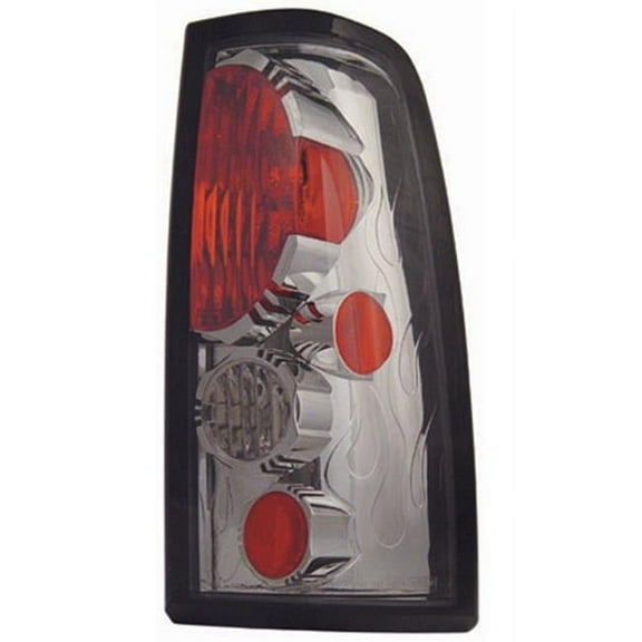 Chevrolet Silverado 2003 - 2006 Tail Lamps, Crystal Eyes Platinum Smoke