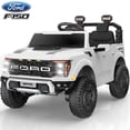 thumbnail image 1 of iRerts 24V Ride on Toys for Big Kids, Licensed Ford F 150 Raptor 2 Seater Ride on Cars with Remote Control, Bluetooth, FM Radio, LED Lights, 4 Wheels Suspension, Electric Car for Kids Ages 3-8, White, 1 of 10