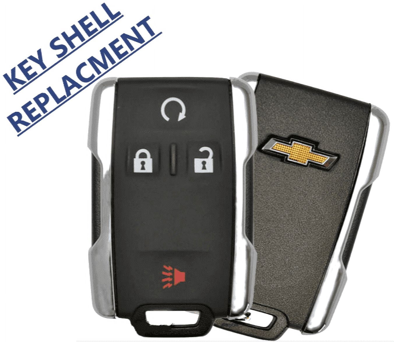 Colorado Key Shell Chevrolet Silverado Colorado 2014 - 2021 Remote KEY SHELL VLS - Walmart.com
