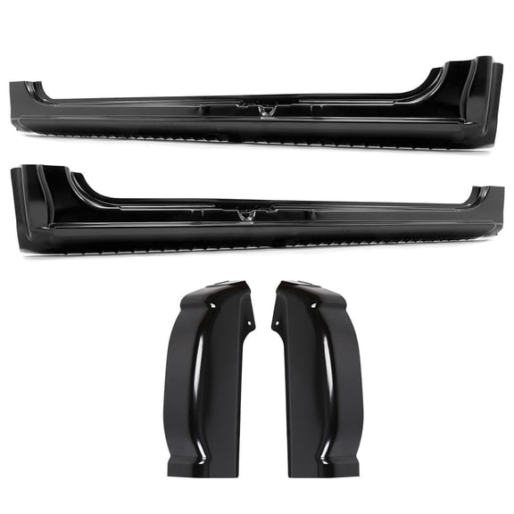Chevrolet Silverado/GMC Sierra Extended Cab Conversion Kit - OEM-Qualified 10.5mm High-Strength Steel Rocker Panel & Door Corner Reinforcement (1999-2007 Models, 1500/2500/3500 HD)