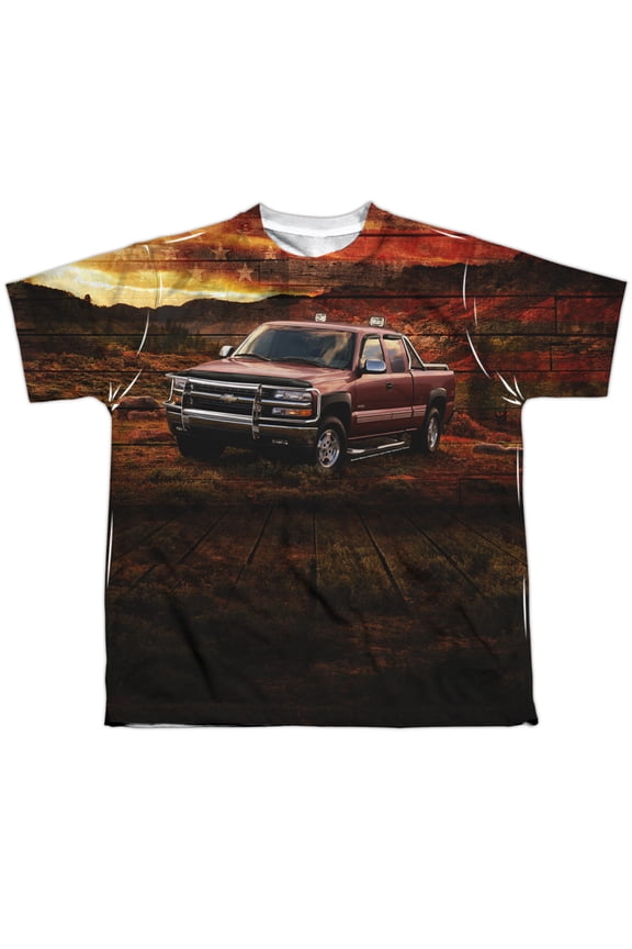 Chevrolet - Silverado In The Mud - Youth Short Sleeve Shirt - X-Large