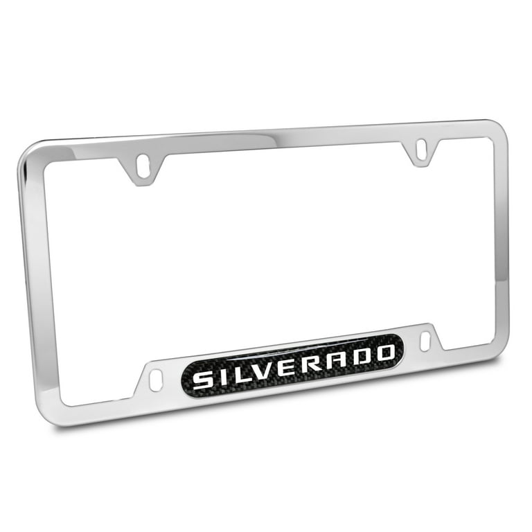 Chevy silverado license plate frame deals