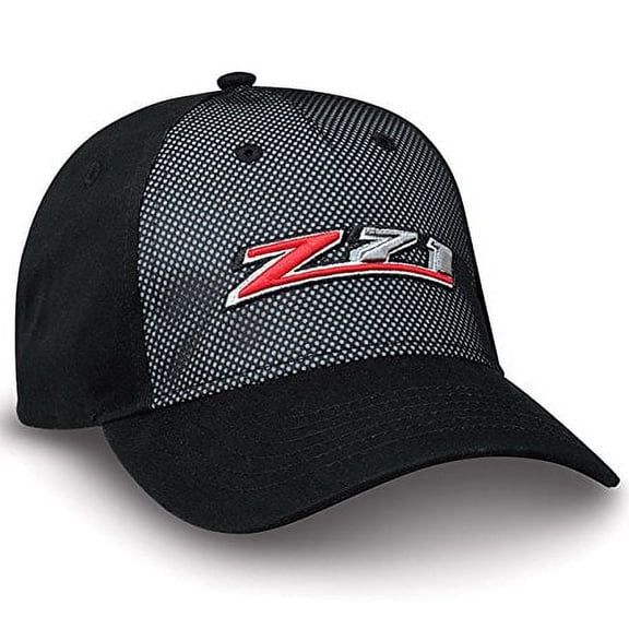 Chevrolet Silverado Z71 Reflective Black Baseball Hat - Adult