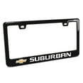 thumbnail image 1 of Chevrolet Suburban 3D Real Carbon Fiber Finish ABS Plastic License Plate Frame, 1 of 8