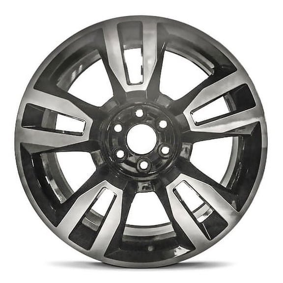 2018-2020 Chevrolet Tahoe 22" Machined Black OEM Factory Wheel Rim 84128123