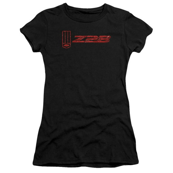 Chevrolet The Z28 S/S Junior Women's T-Shirt Sheer Black