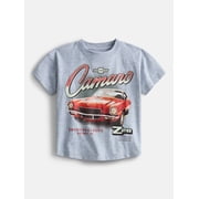 Chevy Camaro Toddlers' Graphic Tee with Short Sleeves, Sizes 12M-5T