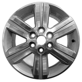 2013-2017 Chevrolet Traverse 18" Machined Silver OEM Factory Wheel Rim 20997878
