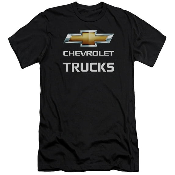 Chevrolet Trucks HBO S/S Adult 30/1 T-Shirt Black