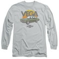 thumbnail image 1 of Chevrolet Vega Sunshine Long Sleeve Adult 18/1 T-Shirt Silver, 1 of 2