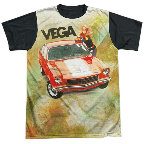 Chevrolet Vega Watercolor Unisex Adult Halloween Costume Sublimated T Shirt