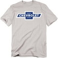 thumbnail image 1 of Chevrolet T-Shirt Vintage White Border Bowtie Unisex Graphic Tee For Men & Women, 1 of 7