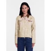 Chevy Blazer Women's and Women's Plus Cotton Camo Jacket with Long Sleeves, Sizes XXS-4X