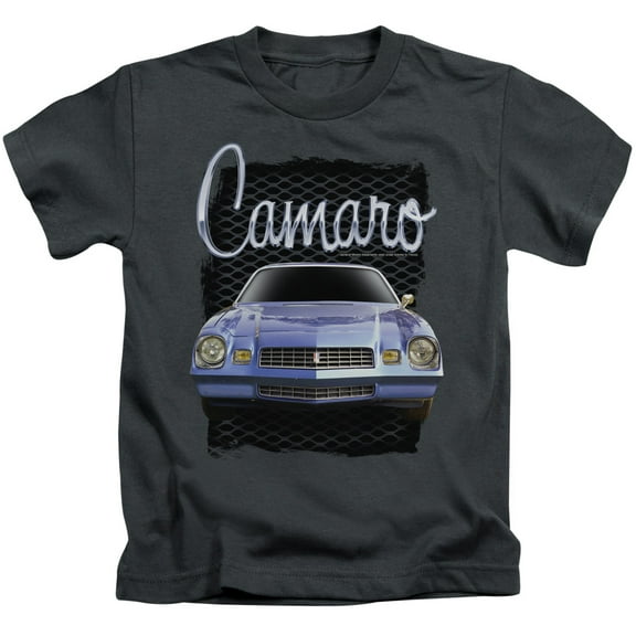 Chevrolet - Yellow Camaro - Juvenile Short Sleeve Shirt - 4