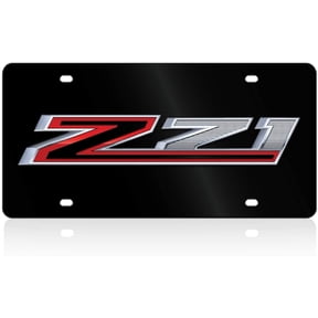 Chevrolet Z71 Logo License Plate (Chrome)