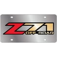 thumbnail image 1 of Chevrolet Z71 Off Road Logo Stainless Steel License Plate Official Licensed, 1 of 1
