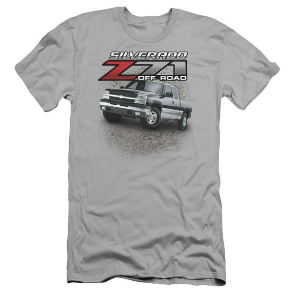 Chevrolet Z71 S/S Adult 30/1 T-Shirt Silver