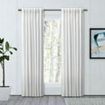 thumbnail image 1 of Chevron 80C/20P Sustainable Triple Lined Rod Pocket w/Back Tabs Panel 48x84 White, 1 of 5