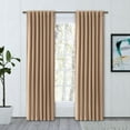 thumbnail image 1 of Chevron 80C/20P Sustainable Unlined Rod Pocket w/Back Tabs Panel 48x96 Natural, 1 of 3