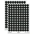 thumbnail image 1 of Chevron Arrow Outline 200+ Round Stickers - Black - Gloss Finish - 0.50" Size, 1 of 3