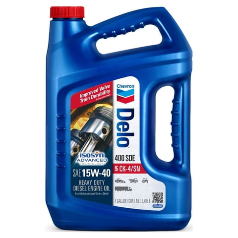 Chevron Delo 400 SDE SAE 15W-40, 1 Gallon