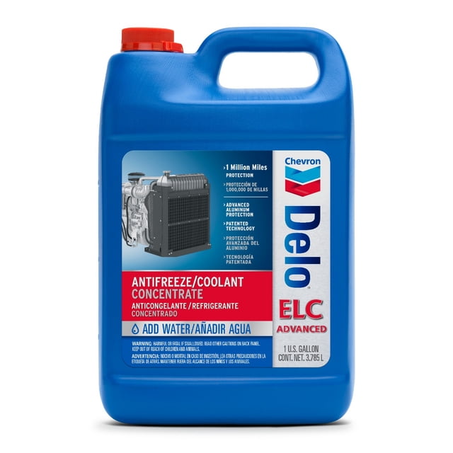 Chevron Delo ELC Premix 50/50 Antifreeze Coolant (6/1Gallon) Case