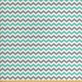 thumbnail image 1 of Ambesonne Chevron Fabric by the Yard Upholstery, Geometric Wavy Zigzag, 2 Yards, Seafoam Grey White, 1 of 4