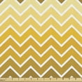 thumbnail image 1 of Ambesonne Yellow Fabric by the Yard Upholstery, Chevron Zigzag Ombre, 1 Yard, Yellow Pale Yellow, 1 of 4