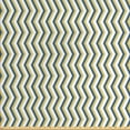thumbnail image 1 of Ambesonne Chevron Fabric by the Yard Upholstery, Vertically Arranged Waves, 3 Yards, Slate Blue Pale Green, 1 of 4