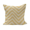 thumbnail image 1 of Chevron Fluffy Throw Pillow Cushion Cover, Zig Zag Pattern with Lines Skewed Squares Vintage Geometrical Design, Rectangle Accent Pillow Case, 26" x 16", Apricot Peach, by Ambesonne, 1 of 5