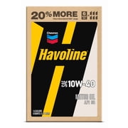 Chevron Havoline Conventional Motor Oil 10W-40, 6 Quart Smart Change Box
