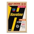 thumbnail image 1 of Chevron Havoline High Mileage Synthetic Technology Motor Oil 5W-30, 6 Quart Smart Change Box, 1 of 13