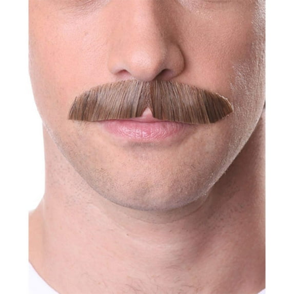 Chevron Mustache Black