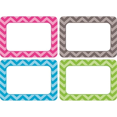 Chevron Name Tags - Multi Pack