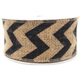 thumbnail image 1 of Chevron Natural Burlap Roll, 2-1/2-inch, 10-yard, 1 of 1